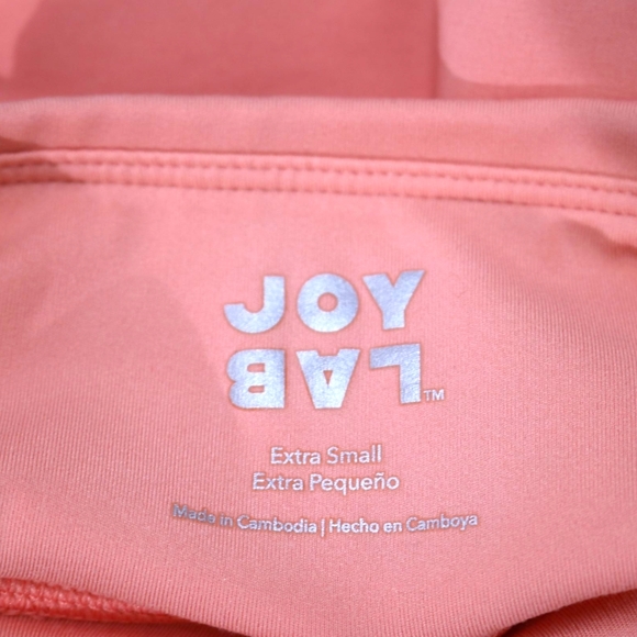 Women's High-Rise Ruffled Skort Skirt Joy Lab JoyLab Peach Orange Size XSmall - Picture 7 of 10